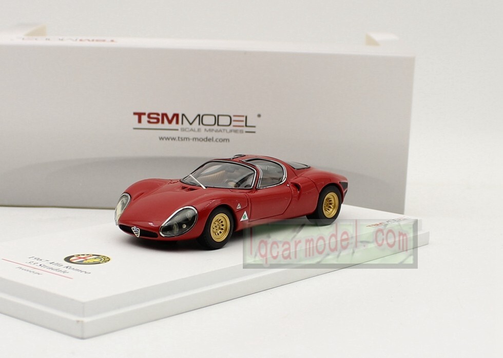TSM 1/43 アルファロメオ 33 ストラダーレ 1967 プロトタイプ Amazon | TSM MODEL 1/43 アルファロメオ 33 ストラダーレ 1967