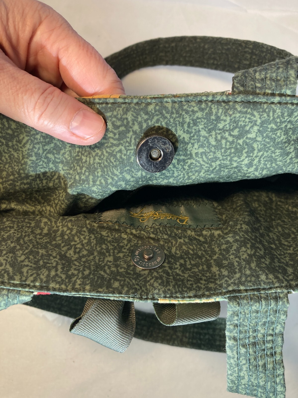 Donna Sharp Quilted Patchwork Multi-colored Purse… - image 11