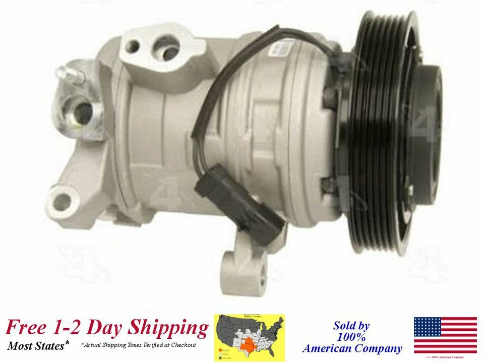 New A/C AC Compressor Kit for 2008-2012 Dakota (3.7L, 4.7L) Foto 2 de 4