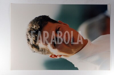 Photo Vintage Michael Schumacher, Monza 1998 – Tirage Original Argentique 20x30 Cm (agence Farabola)