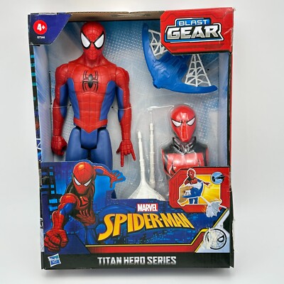 Marvel Spider-Man Titan Hero Series Blast Gear Action Figure Toy Hasbro NEW