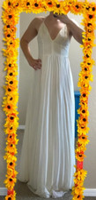 ASOS white maxi dress NWT size 8