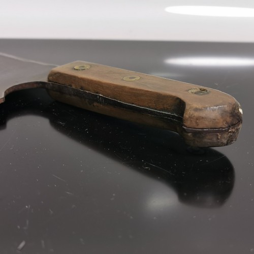 Antik Handarbeit MAGNES Hackbeil Metzger Messer Axt um 1800 selten Sammlerstück - Bild 11 von 13