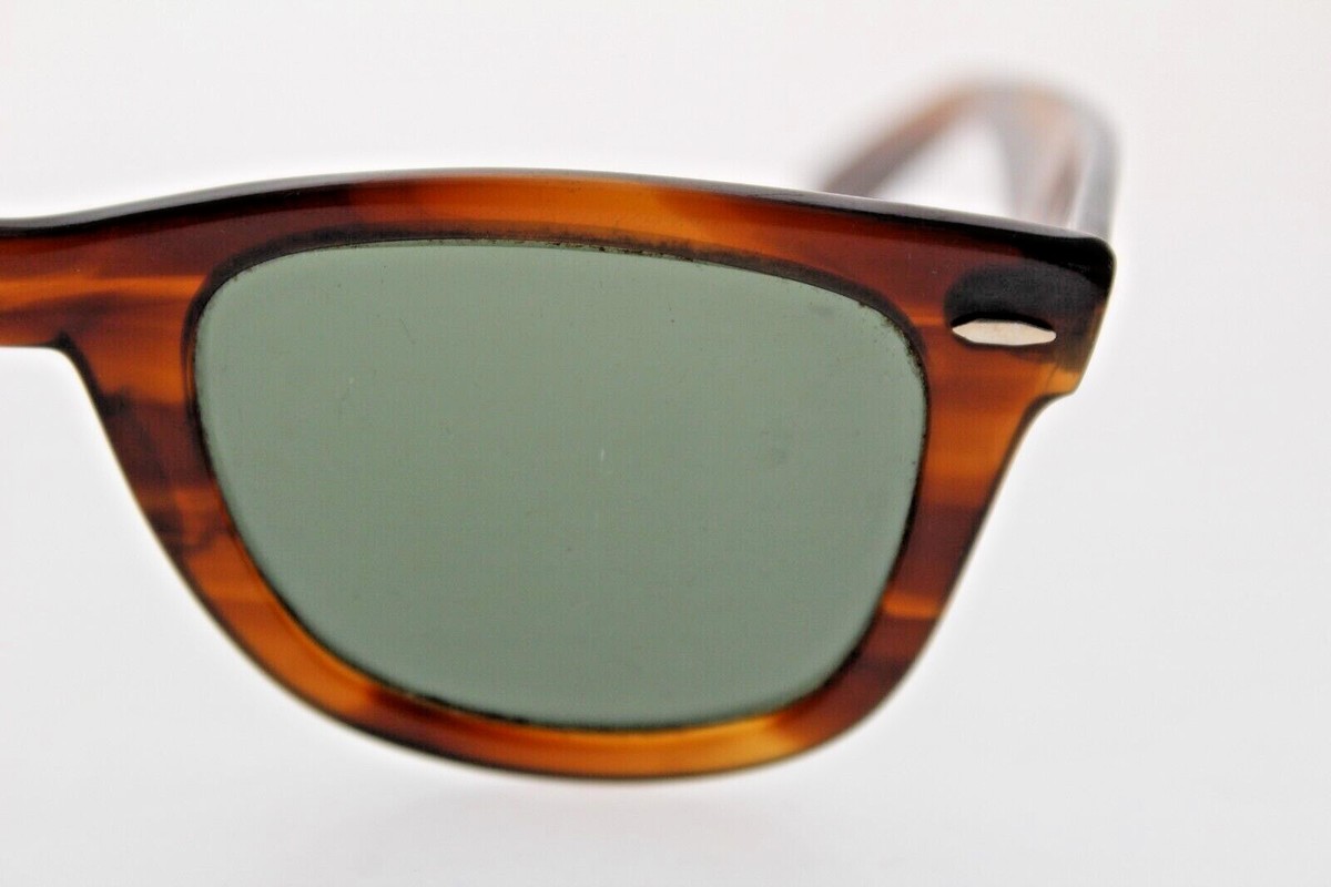 ◆◆RAY-BAN◆◆レイバン　 5024 　　WAYFARER　　　ＵＳＡ Vtg 60s 70s B&L 5024 Ray-Ban USA Wayfarer Mock Tortoise