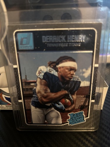 2016 Donruss Rated Rookies Derrick Henry #365 Rookie RC - Picture 1 of 2
