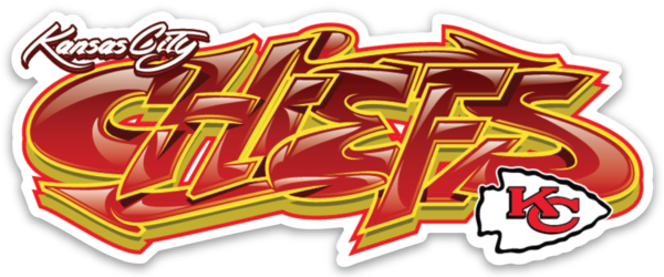 Kansas City Chiefs 4 Inch NFL Color Die-Cut Decal / Sticker *Free ...