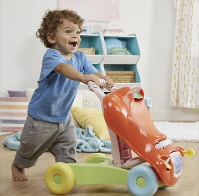 Playskool Step Walk 'n Ride Peppa Pig 2-in-1 Ride-On and Walker for toddlers