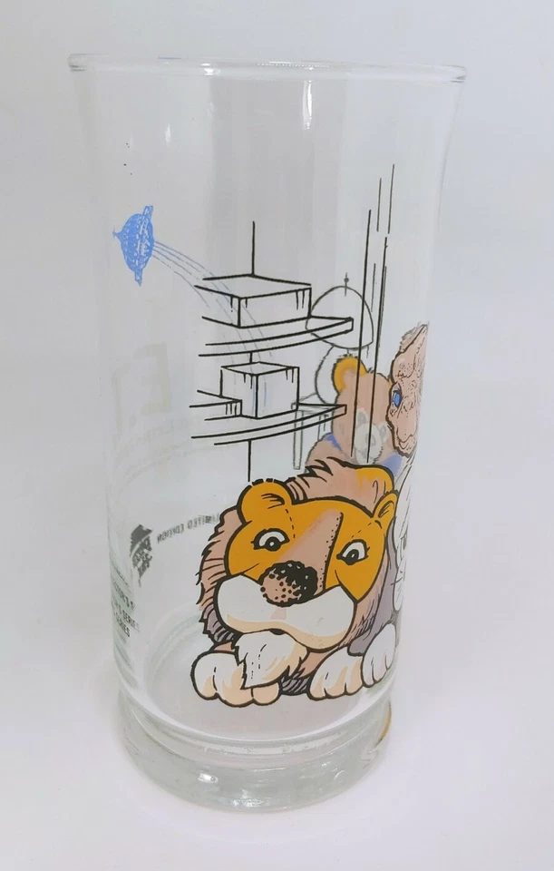 1982 Pizza Hut E.T. Copo vintage ET the Extra Terrestrial filme colecionável vidro - Imagem 2 de 4