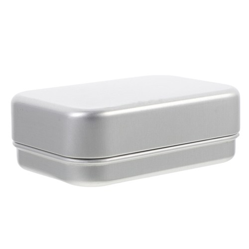 Aluminum Soap Holder Storage Box Travel Container Japanese Dad Bar Portable - Picture 7 of 12
