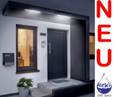 GUTTA Vordach Rechteckvordach BS PLUS mit integriertem Rohr-Entwässerungssysteme