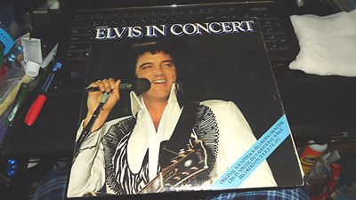 rare DLP Elvis Presley 1977 RCA APL 2-2587 ELVIS IN CONCERT Demo