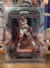 JALEN GREEN 2022-23 PANINI PRIZM MONOPOLY HOUSTON ROCKETS 31 NBA