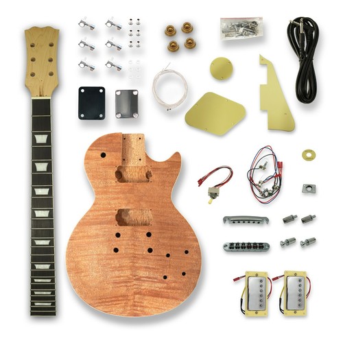 Hágalo usted mismo Kits De Guitarra Eléctrica Para LP Estilo Guitarra  Eléctrica, cuerpo de madera okoume | eBay