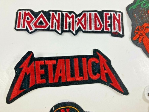 Wholesale Lot ~ 50PCS Licensed Rock Band Embroidered Iron On Patches - Picture 5 of 6