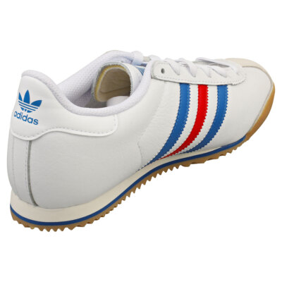 adidas K 74 Unisex Casual Trainers in White Blue Red US UK