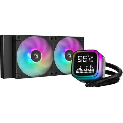DeepCool LP240 240mm, Wasserkühlung, schwarz