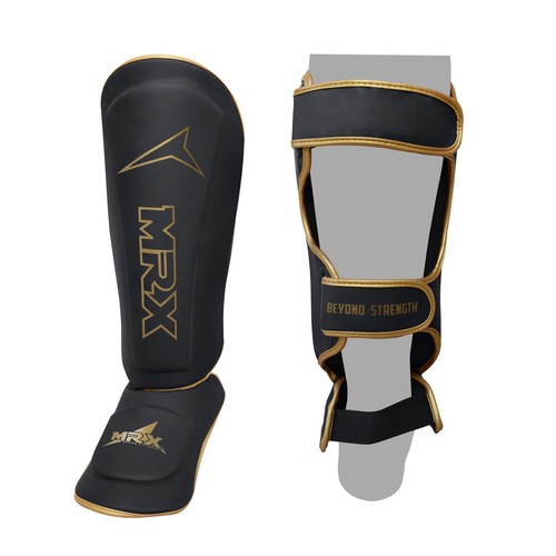 MRX MMA Muay Thai Kickboxing Training Shin Guard Pads for Boxing Embossed Design - Picture 24 of 48