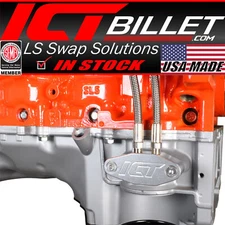 LT 1/8 Dual Out Feed Oil Port Adapter Plate L83 L86 LT1 LT4 Gen V Turbo Supply