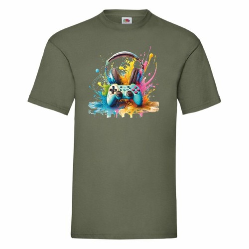 Gaming Controller And Headset T Shirt Small-2XL - Picture 5 of 24