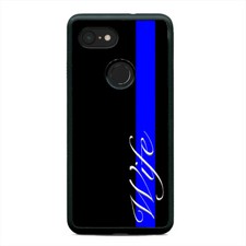 Proud Police Wife Thin Blue Line Phone Case Cover For Google Pixel 3 3XL 2XL