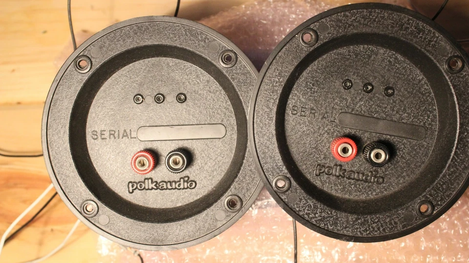 2 POLK AUDIO MONITOR 5JR SPEAKER CROSSOVERS