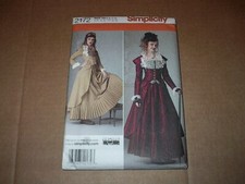 Simplicity Pattern 2172 Misses' Cosplay / Steampunk Costume Great Look 6 12 Unc