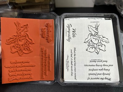 Stampin Up Wood Mount Set ~ Loving Memories