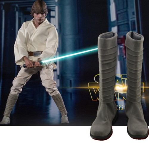 Luke Skywalker Shoes Cosplay Star Wars Boots - Picture 1 of 2