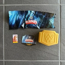 WWE Champs Randy Orton RKO Gold Championship Belt Toy Figure Card Collectible!!!