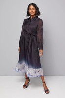 Wallis Navy Shirt Dress Womens Occasion Dresses