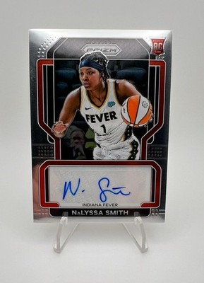 2022 Prizm NALYSSA SMITH Rookie RC Silver Signatures Auto SP  Aces Fever 