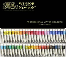 Winsor  Newton Watercolor Paints Windsor  Newton Professional Water Color 48 C