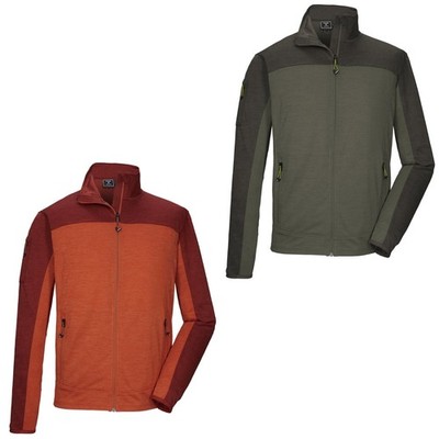Killtec Midlayer Unterjacke Jacke Powerstretchjacke Herren verschliebare Taschen