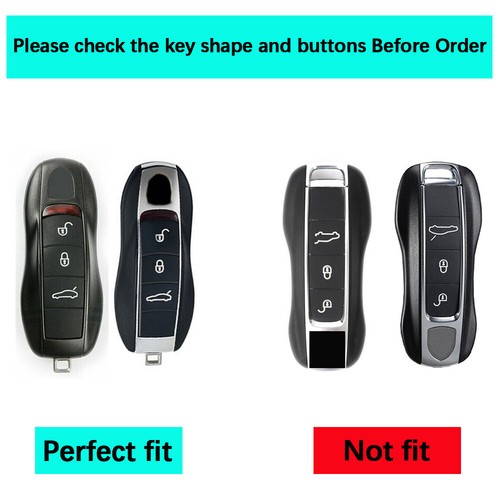 Soft TPU Remote Key Fob Cover For Porsche Cayenne Panamera Macan 718 Cayman 911 - Picture 2 of 9