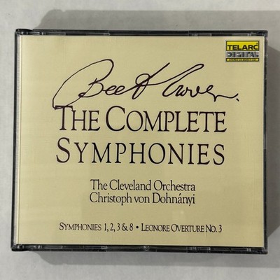 Beethoven   The Complete Symphonies 5CD 1989 Classical Telarc Box Set