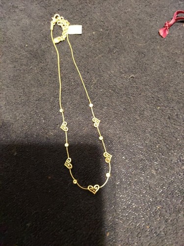 Stunning Brighton Sterling Silver and Crystal Necklace