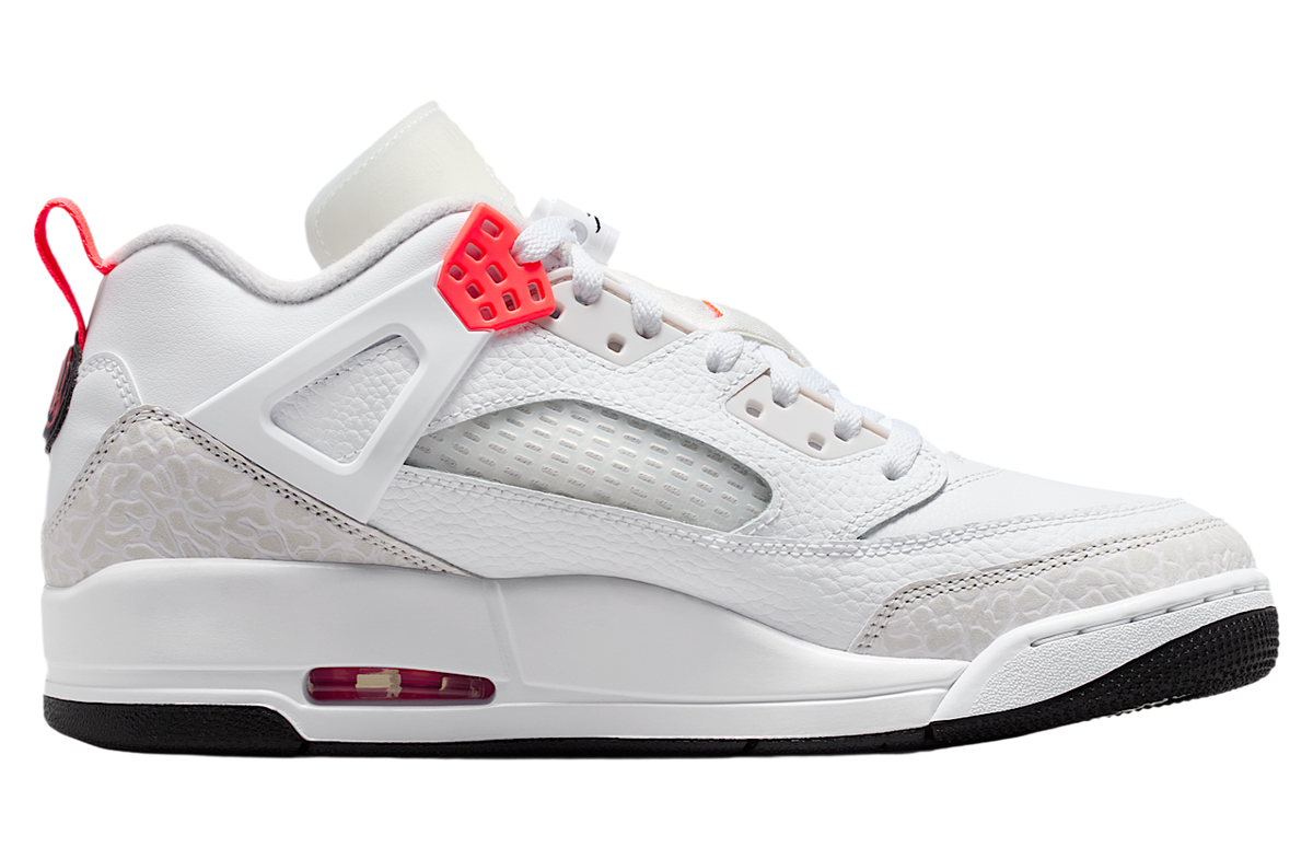 Nike Air Jordan Spizike Low White Bright Crimson IQ0305-100 Men's