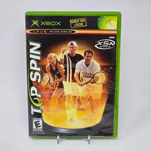 Top Spin Tennis (Original Xbox) CIB COMPLETE & TESTED