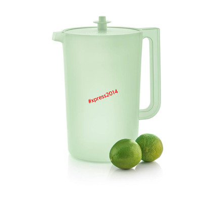 Tupperware Classic Sheer Pitcher 1 gal New Green