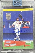 2018 Topps Archive Signature Series 2000 Stadium Club Brian Jordan Auto 14/14