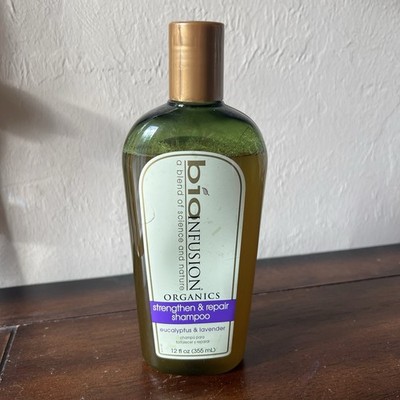 Bio Infusion Organics Strengthen Repair Shampoo Eucalyptus Lavender