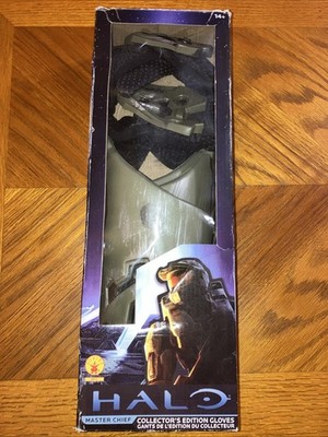 Halo Master Chief Collector Edition Costume Gloves Rubies Xbox Spartan Cosplay