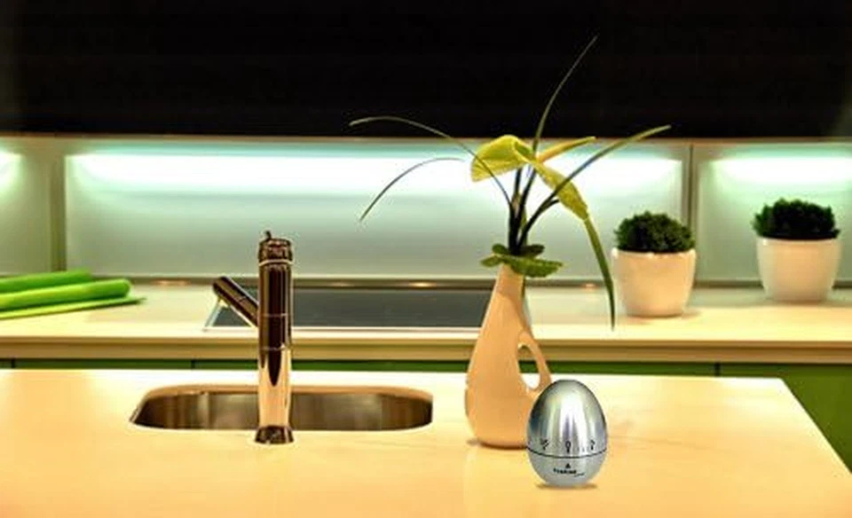 KZW 2 Timer Da Cucina Con Allarme, Metallo, Argento, 6.1X6.1X7.5 Cm - Immagine 3 di 4