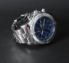 BREITLING A13370 SUPER AVENGER BLUE DIAL WATCH 48 MM (PAPER & MINT & ORIGINAL) 12