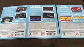 Intellivision Amico 3 Game Bundle (OPEN - COMPLETE) EVEL KNIVEL, MISSLE COMMAND