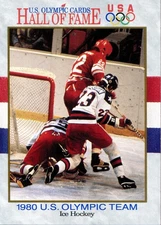 DAVE CHRISTIAN - BUZZ SCHNEIDER 1991 Impel U.S. Olympic Hall of Fame Card #68