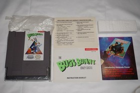 Bugs Bunny Crazy Castle (Nintendo NES) Complete in Box w/ Reg Card CIB