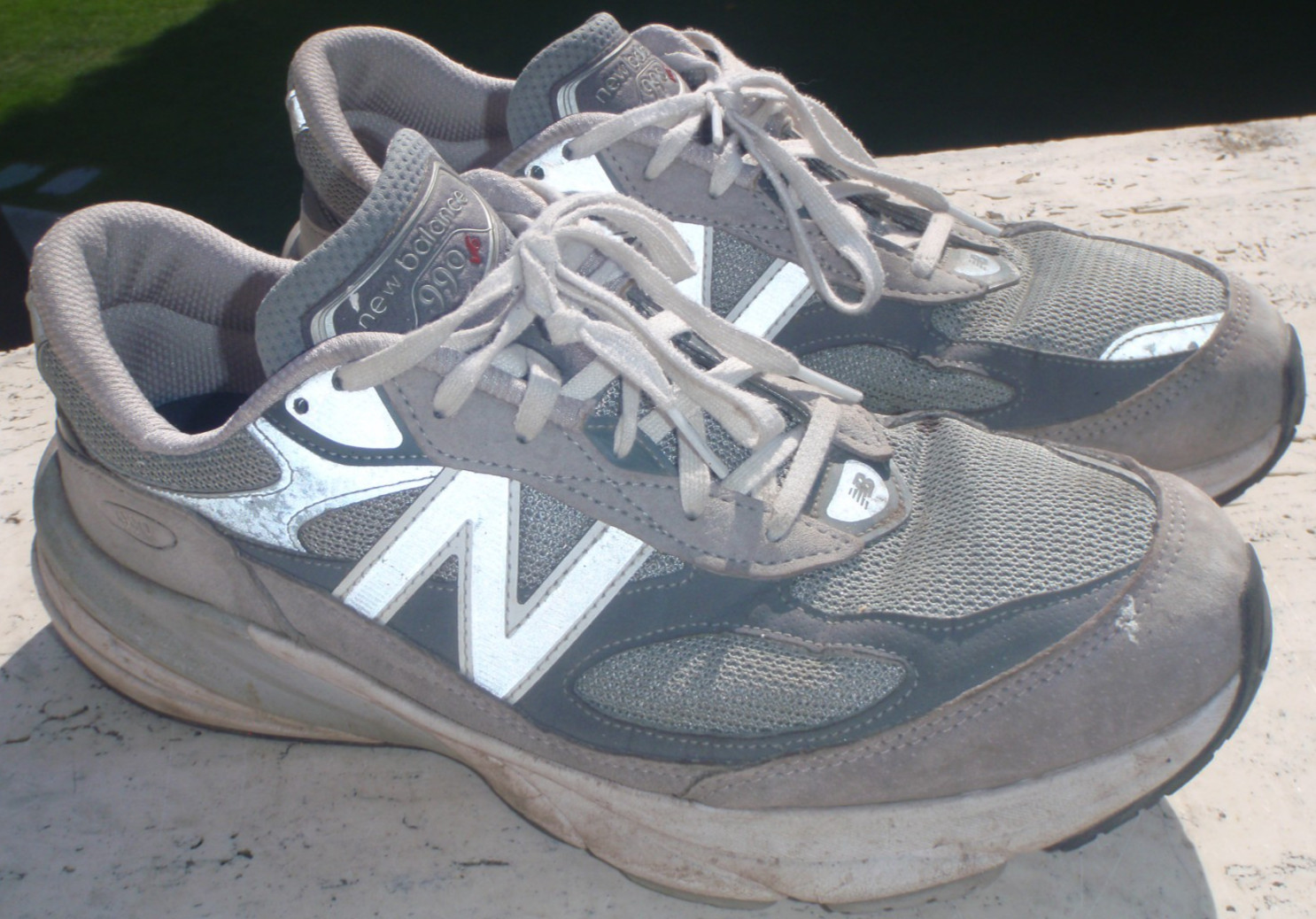 New Balance M990GL6 990v6  MEN 12 2E WIDE  EU 46.5  USA MADE 990 V6 GRAY SILVER image 2