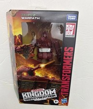 New Transformers WARPATH Tank Deluxe Class Kingdom War For Cybertron