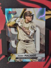 2025 Bowman Best Manny Machado Aqua Refractor /199 #6 San Diego Padres